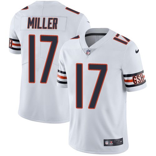 Nike Men & Women & Youth Bears 17 Anthony Miller White NFL Vapor Untouchable Limited Jersey,We sell and wholesale Nike Men & Women & Youth Bears 17 Anthony Miller White NFL Vapor Untouchable Limited Jersey on line form chian!